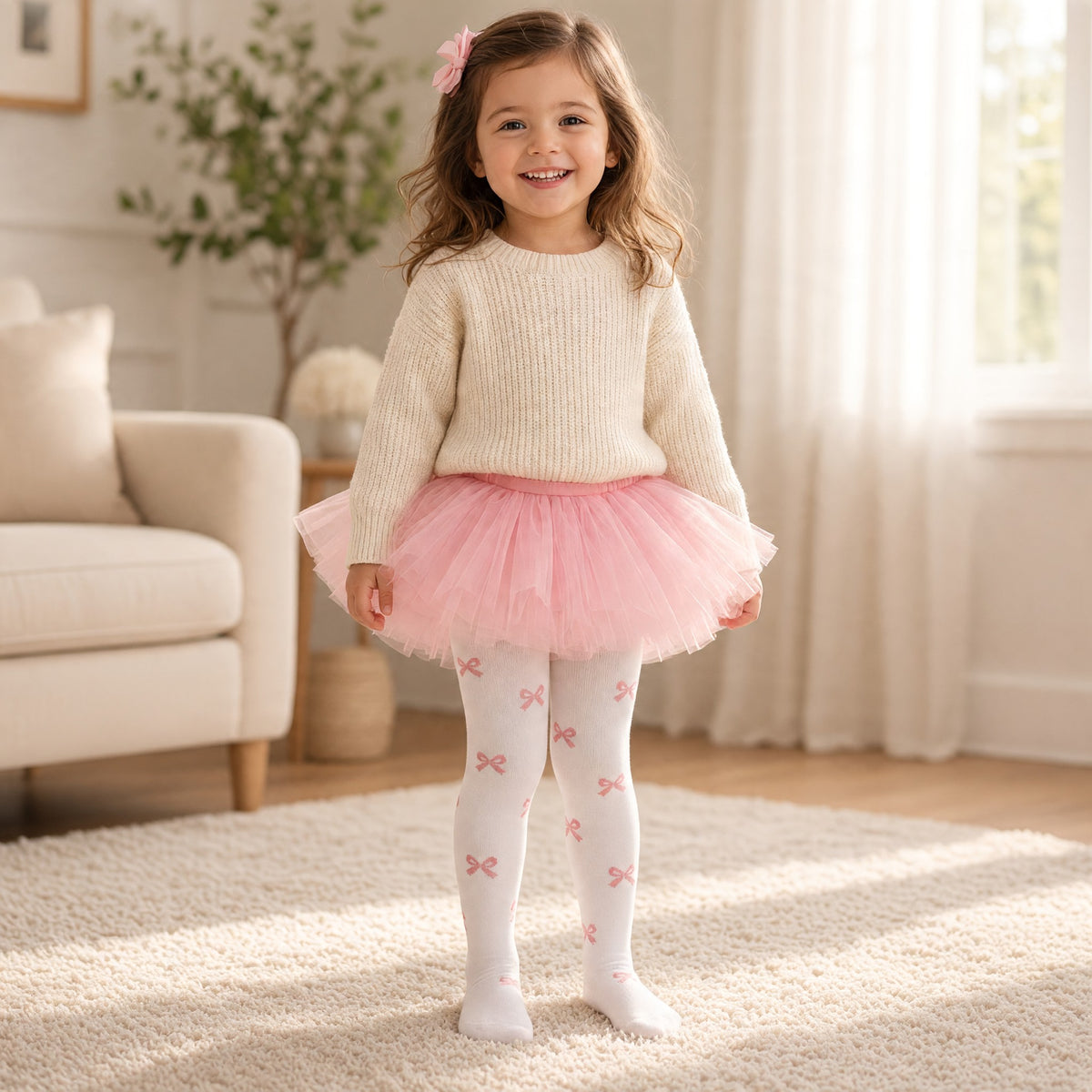 Lot de 3 collants molletonnés Fille