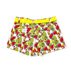 Short fleurs Fille - Jaune/Rouge image 2
