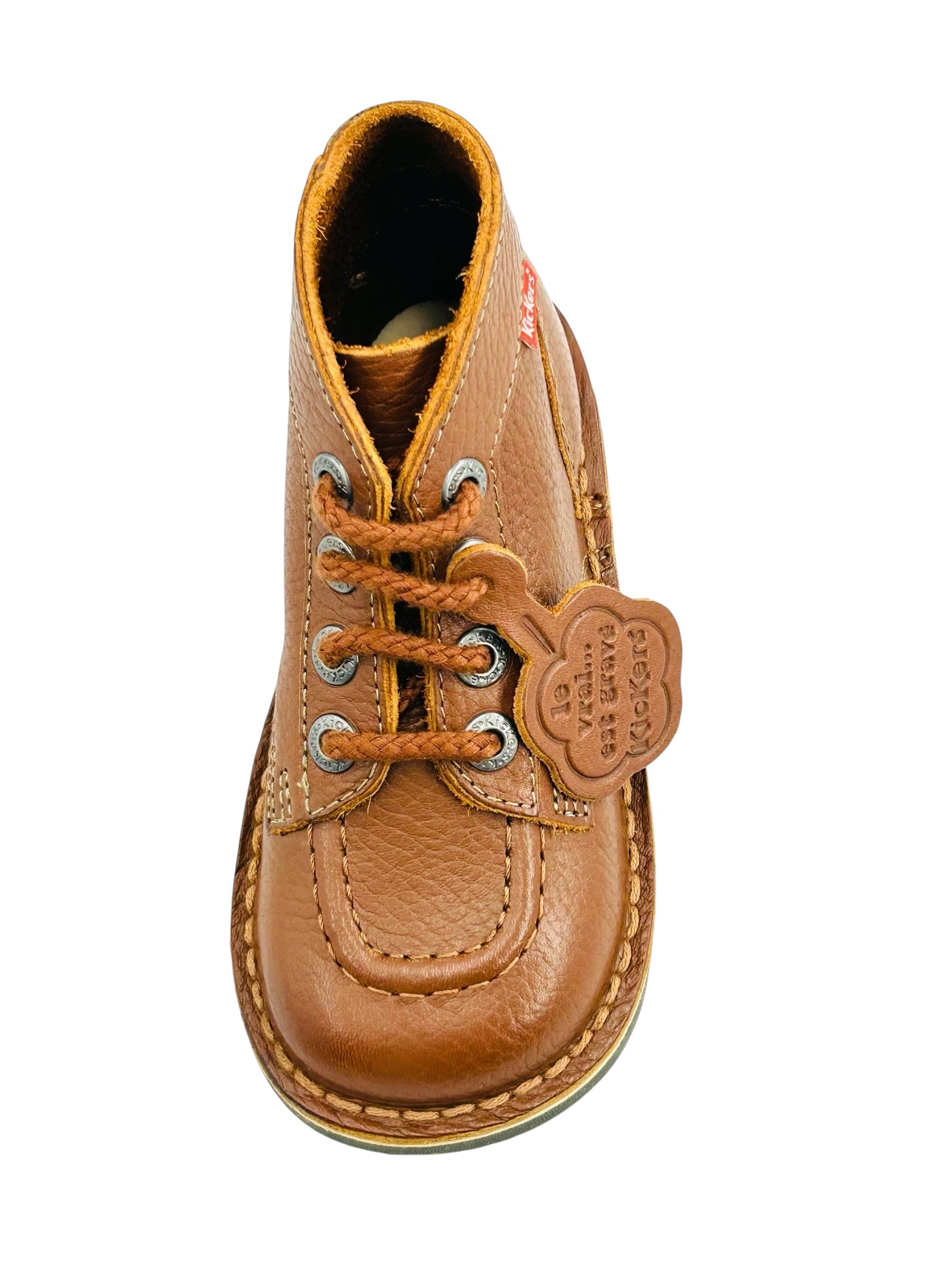 Bottines garçon KICKERS - Marron image 0