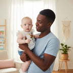 Ensemble (T-shirt+ short) Fille - Blanc/Bleu image 1
