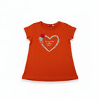T-shirt Fille - Orange