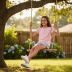 T-shirt polo Fille - Rose