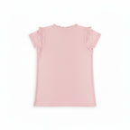 T-shirt polo Fille - Rose