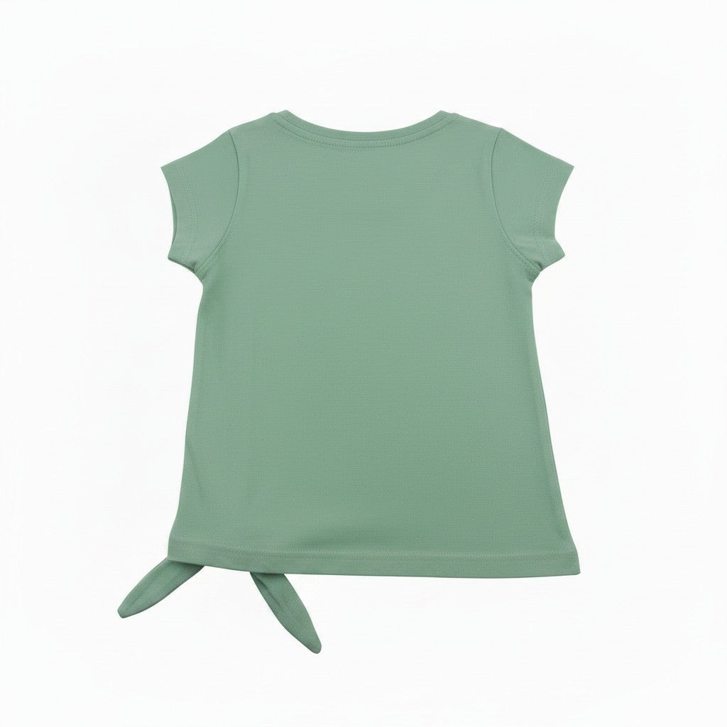 T-shirt Fille - Vert