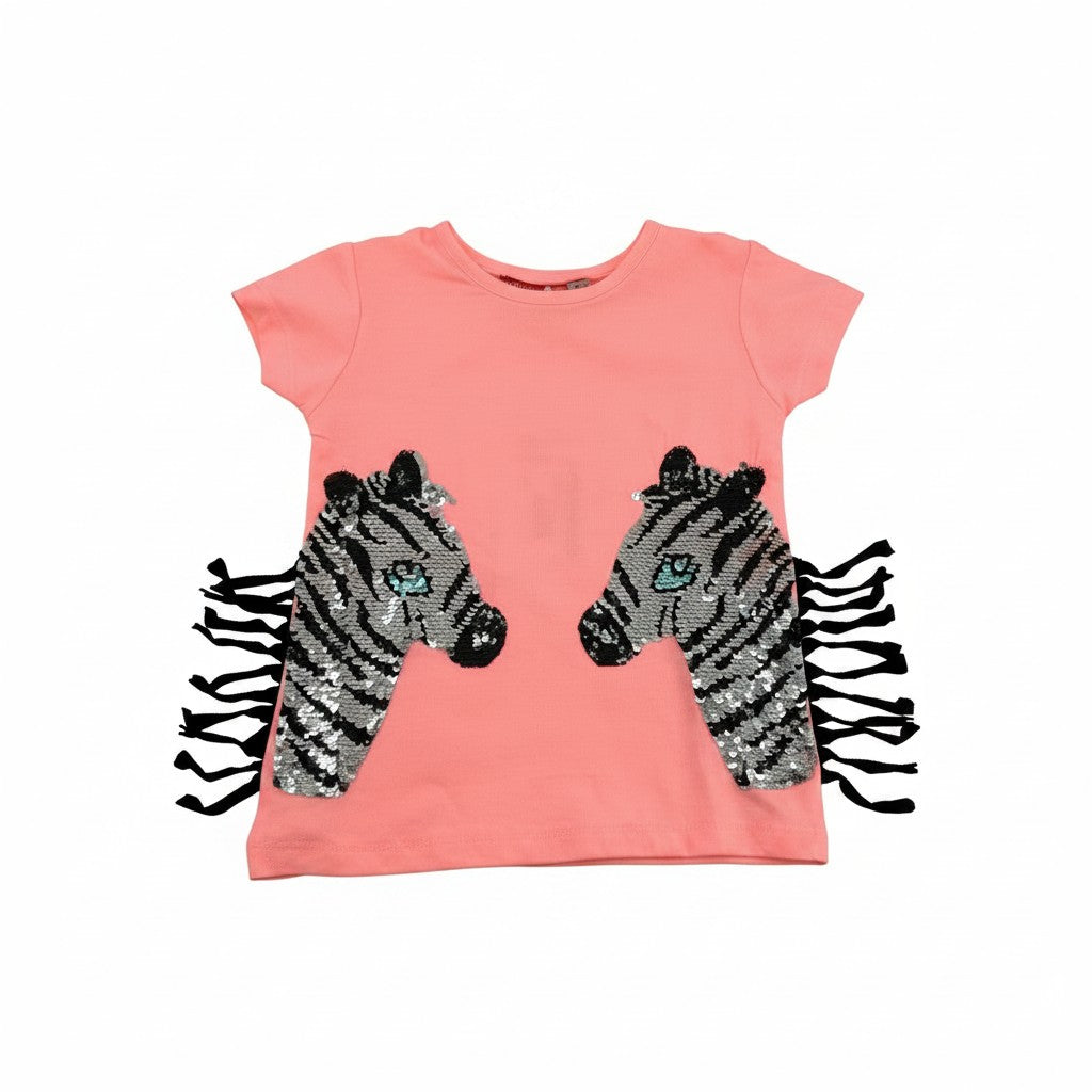 T-shirt Fille - Rose