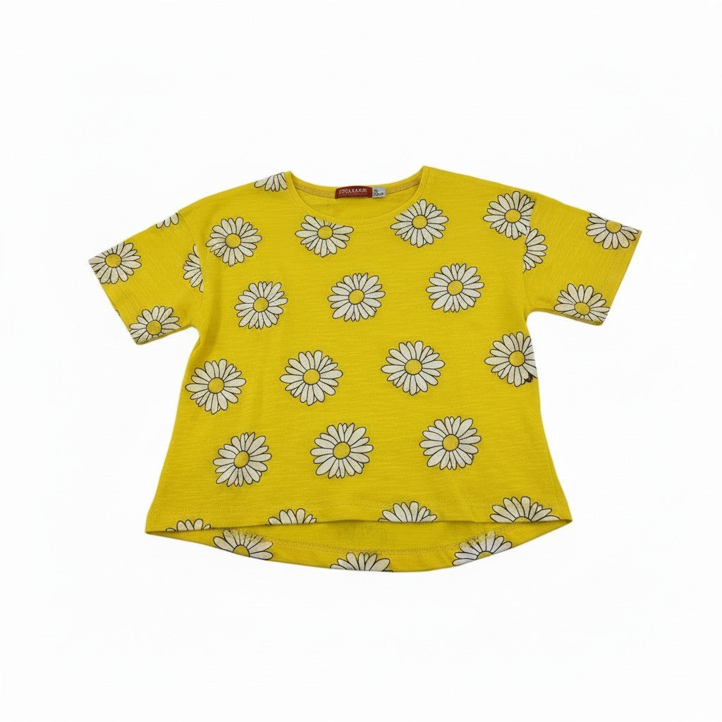 T-shirt Fille - Jaune