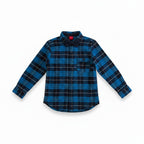 Chemise manche longue Garçon - Bleu
