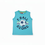 Ensemble T-shirt + Short Garçon - Bleu