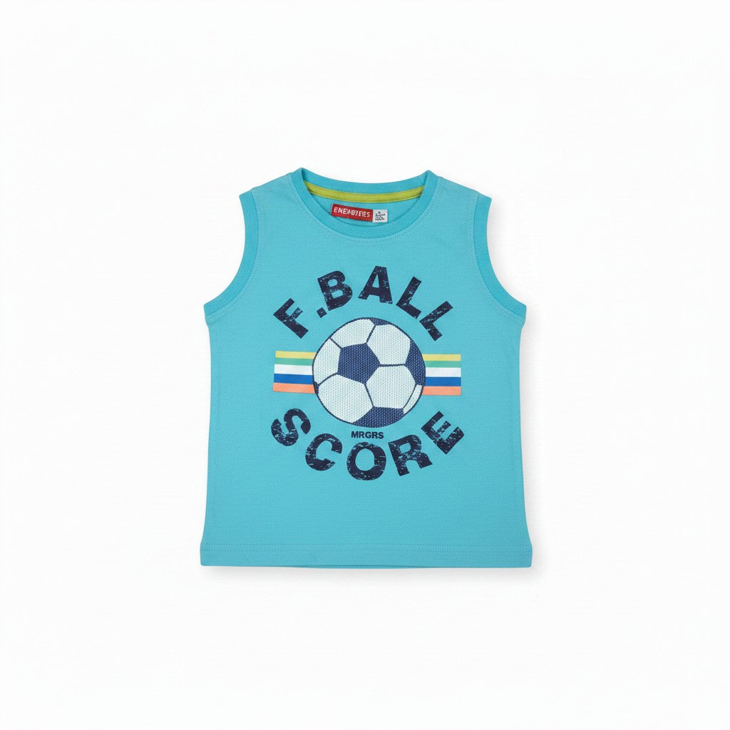 Ensemble T-shirt + Short Garçon - Bleu