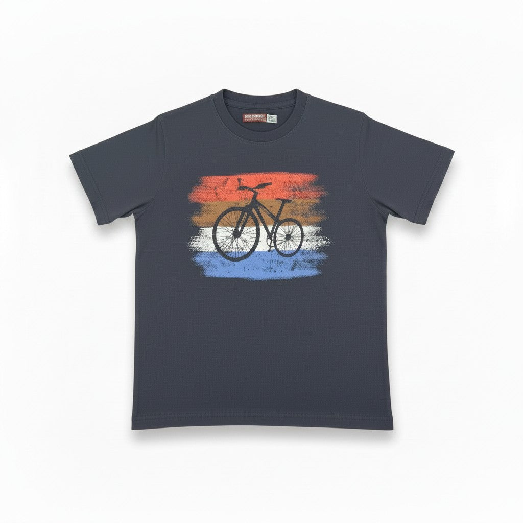 T-shirt Garçon - Marron foncé