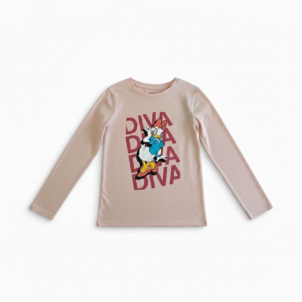 T-shirt Fille - Rose