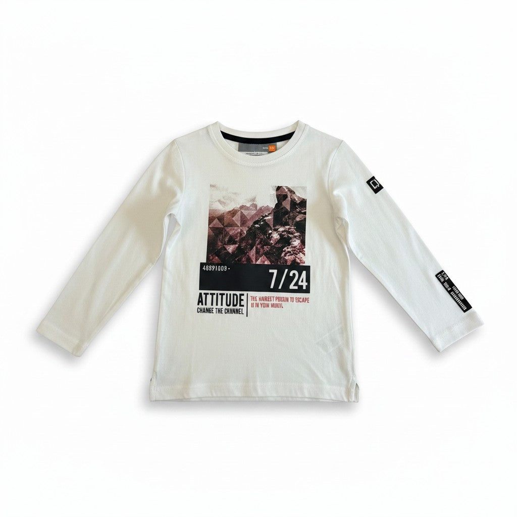 T-shirt Garçon - Blanc