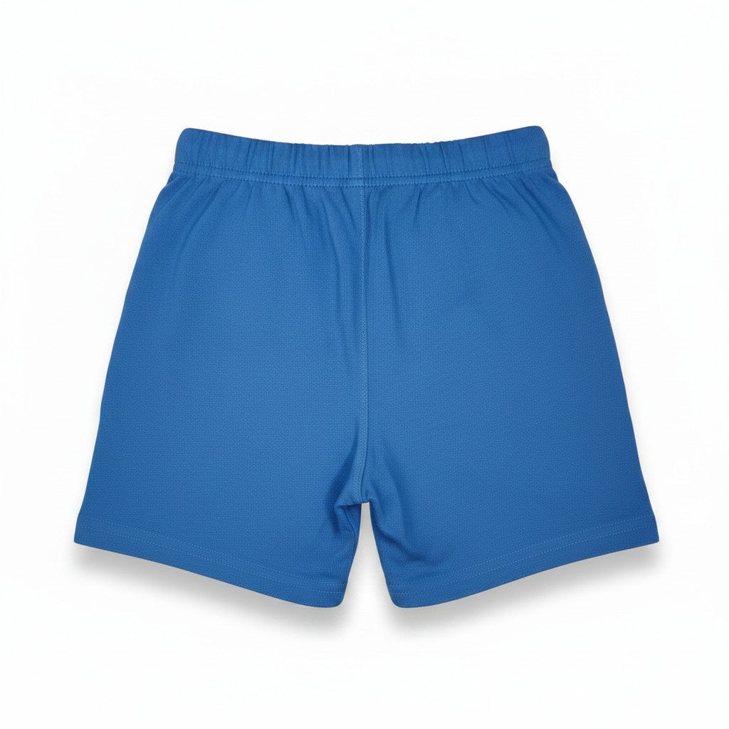 Ensemble T-shirt + Short Garçon - Orange/Bleu