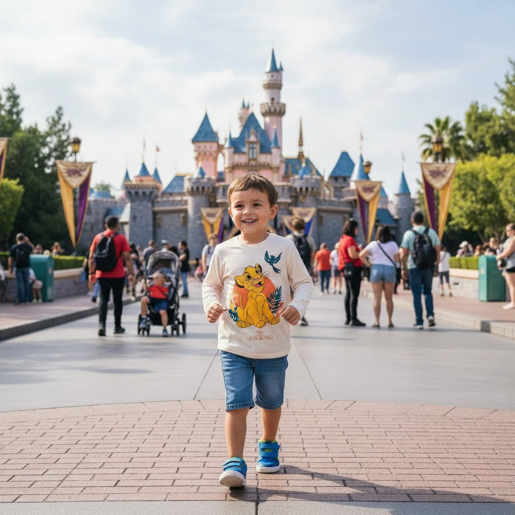 T-shirt Garçon motif disney