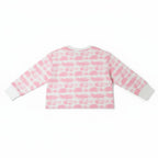 T-shirt Fille - Blanc/ rose