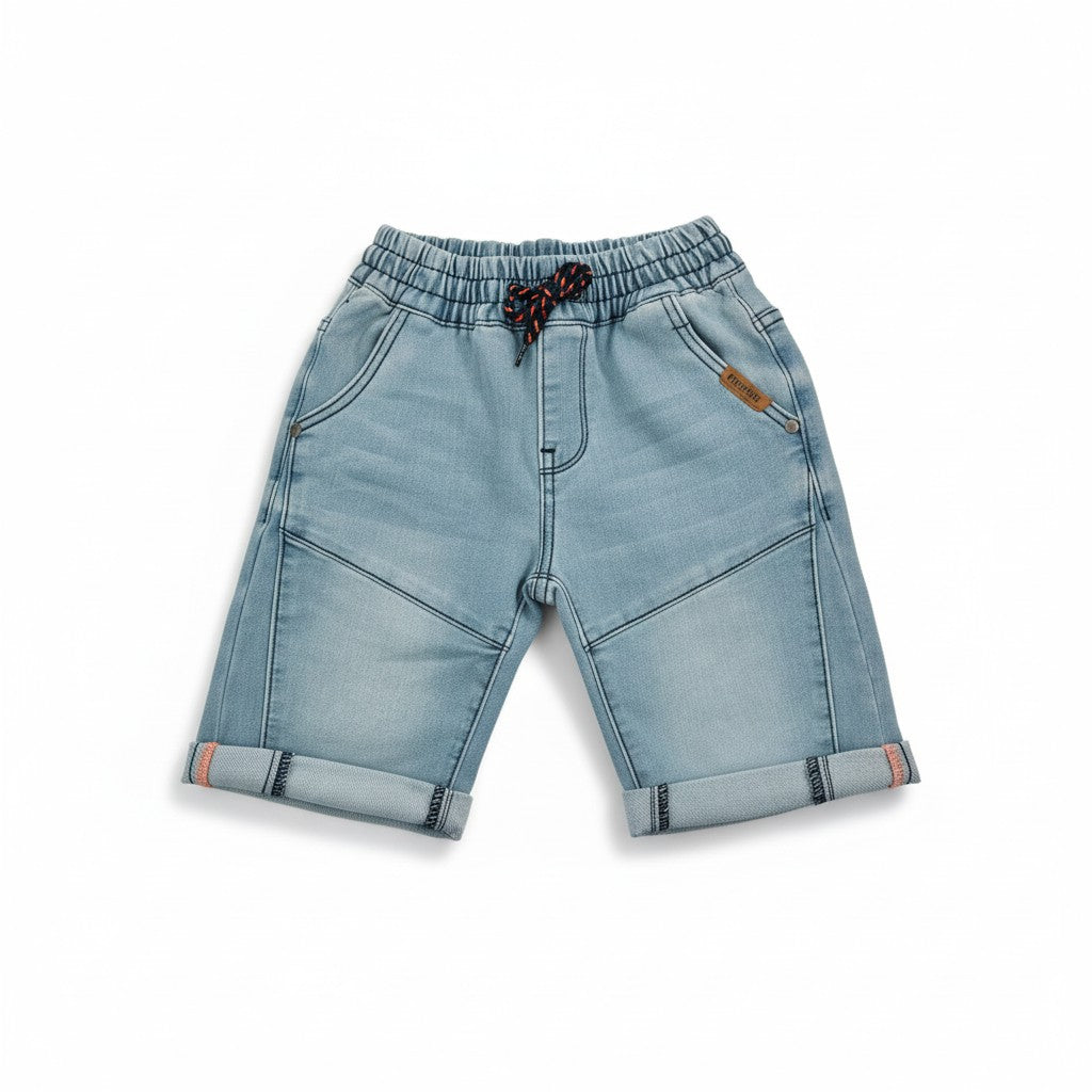 Short en jean Garçon - Bleu