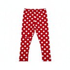 leggings Fille - Rouge