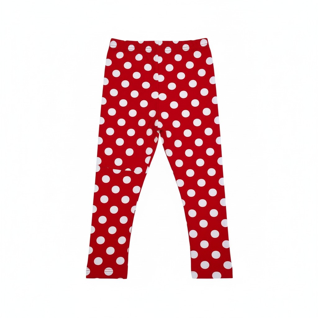leggings Fille - Rouge