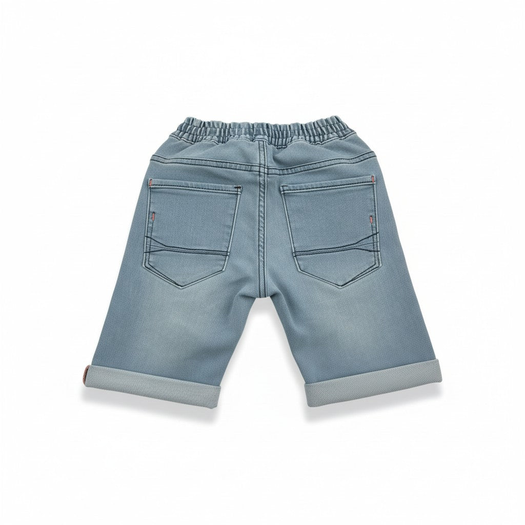 Short en jean Garçon - Bleu