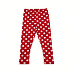 leggings Fille - Rouge