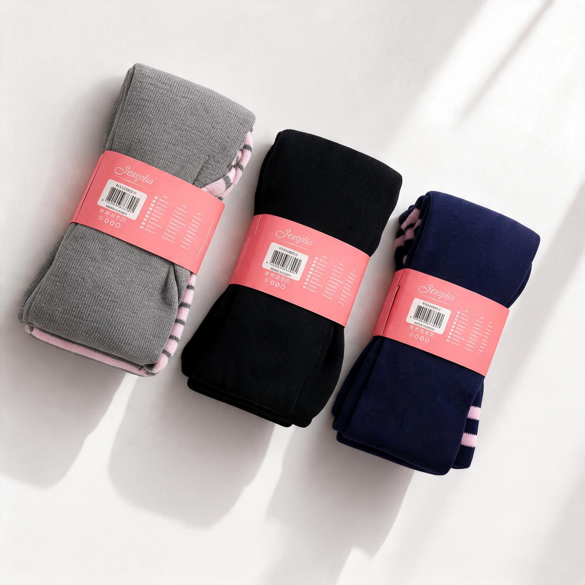 Lot de 3 collants Fille