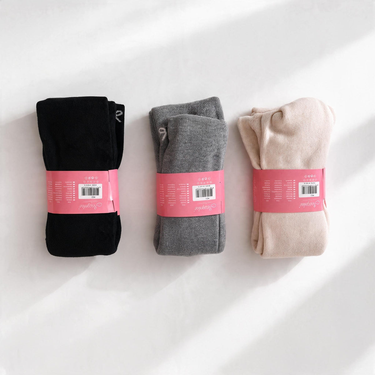 Lot de 3 collants molletonnés Fille