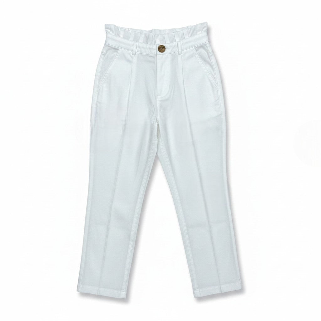 Pantalon Fille - Blanc