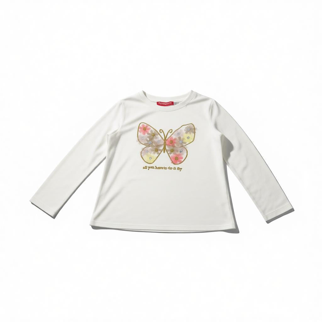T-shirt Fille - Blanc